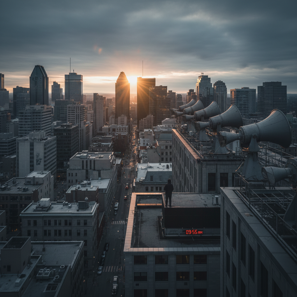 Douze sirènes vont sonner à Montréal aujourd'hui. Es-tu prêt?