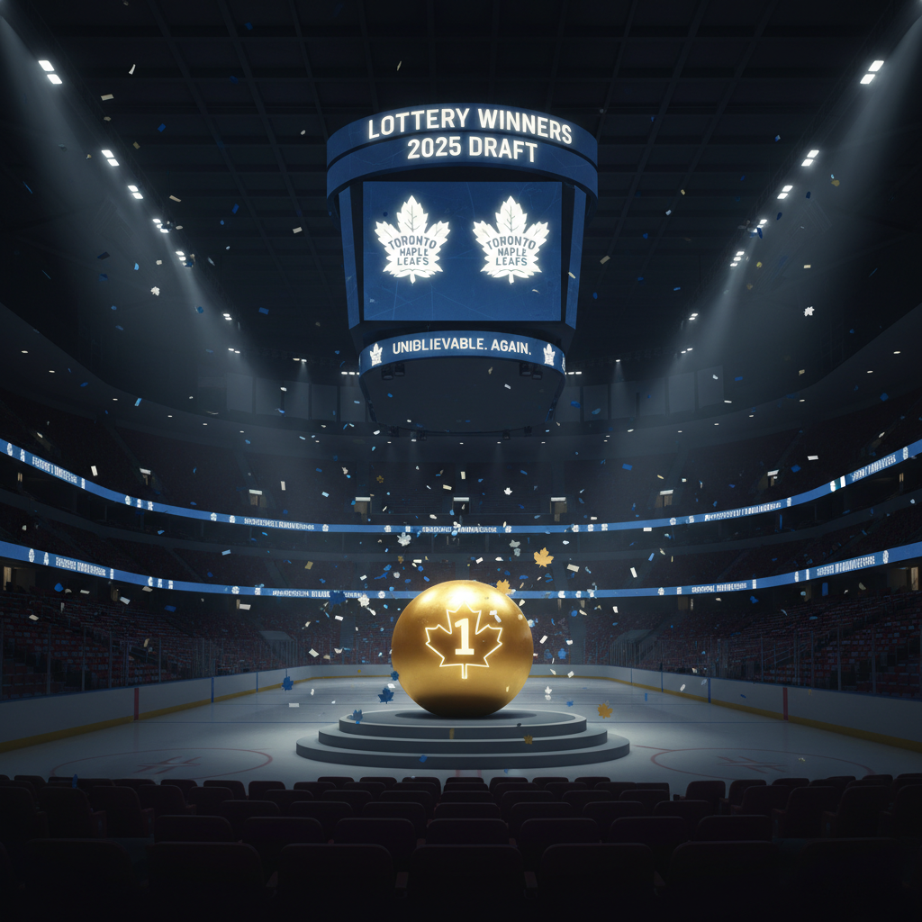 The Leafs won the lottery. Seriously, again?