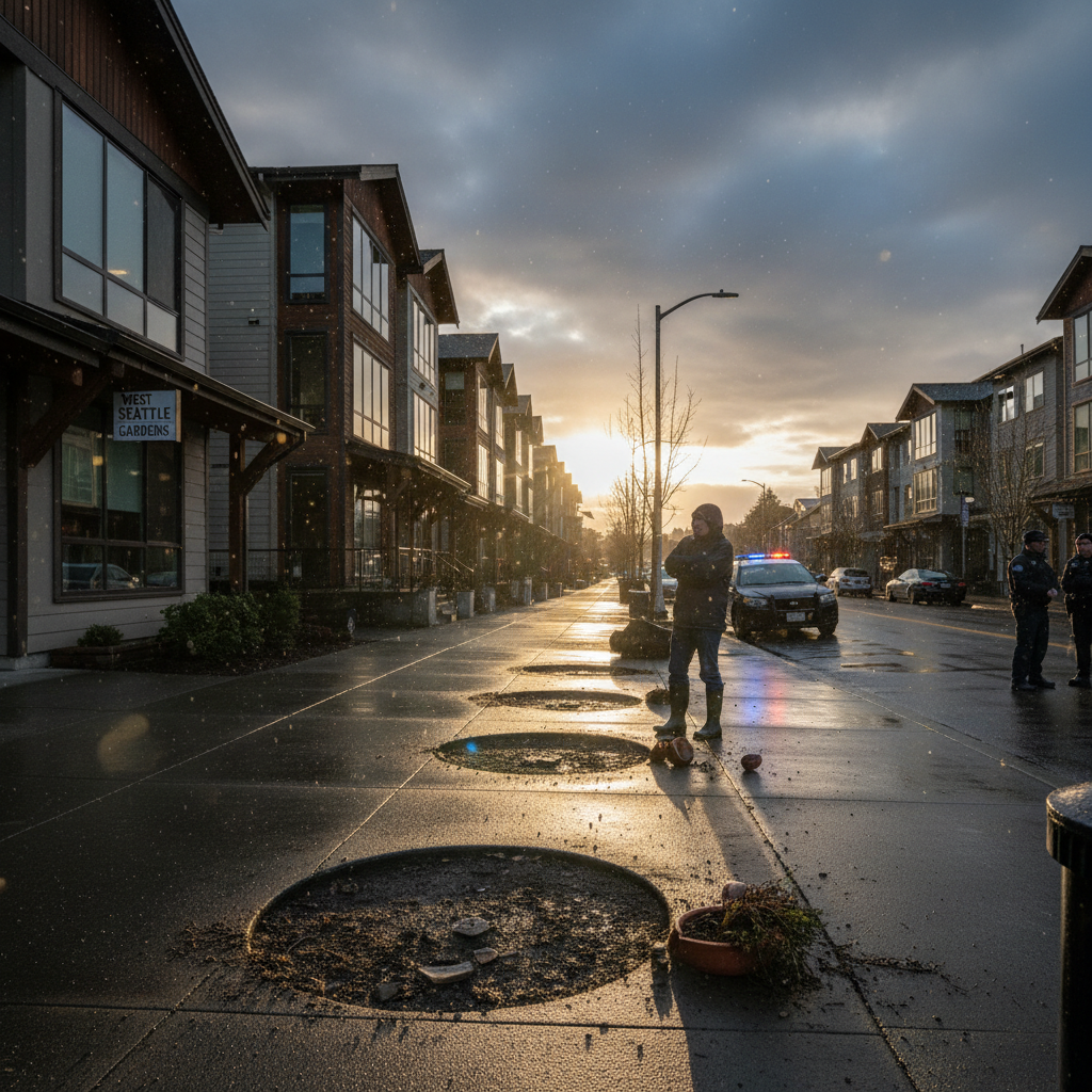 Someone stole $1000 in planters from West Seattle. Seriously?