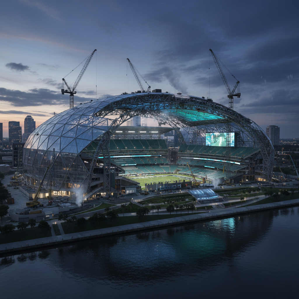 Your Jaguars are doing something crazy with their stadium.