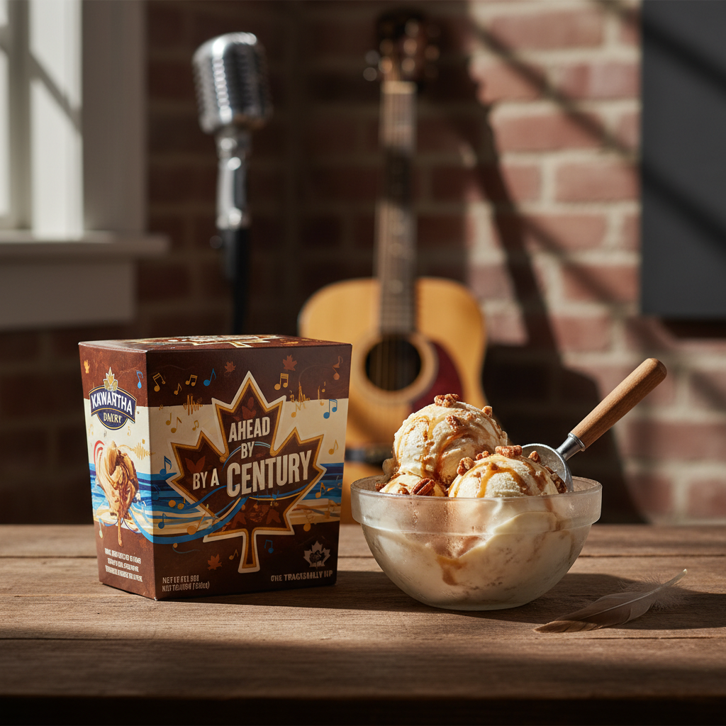 Kawartha Dairy has a new flavour. And it's for The Hip.