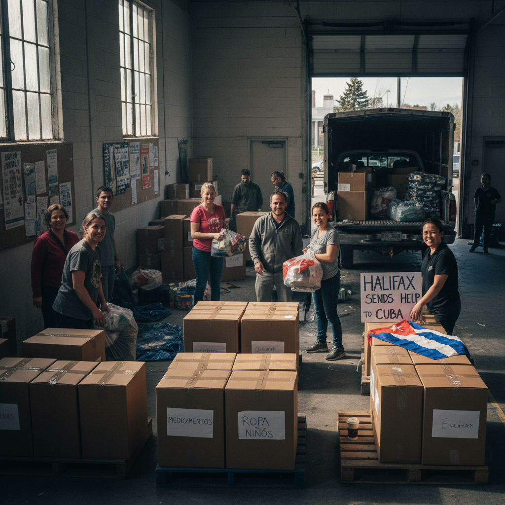Your Halifax neighbours are sending essentials to Cuba.