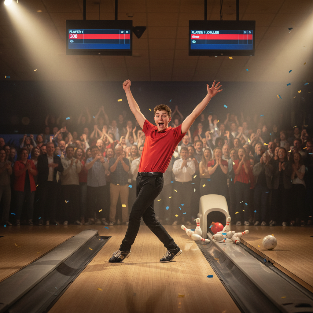 That 17-year-old just bowled a perfect game. You won't believe it.