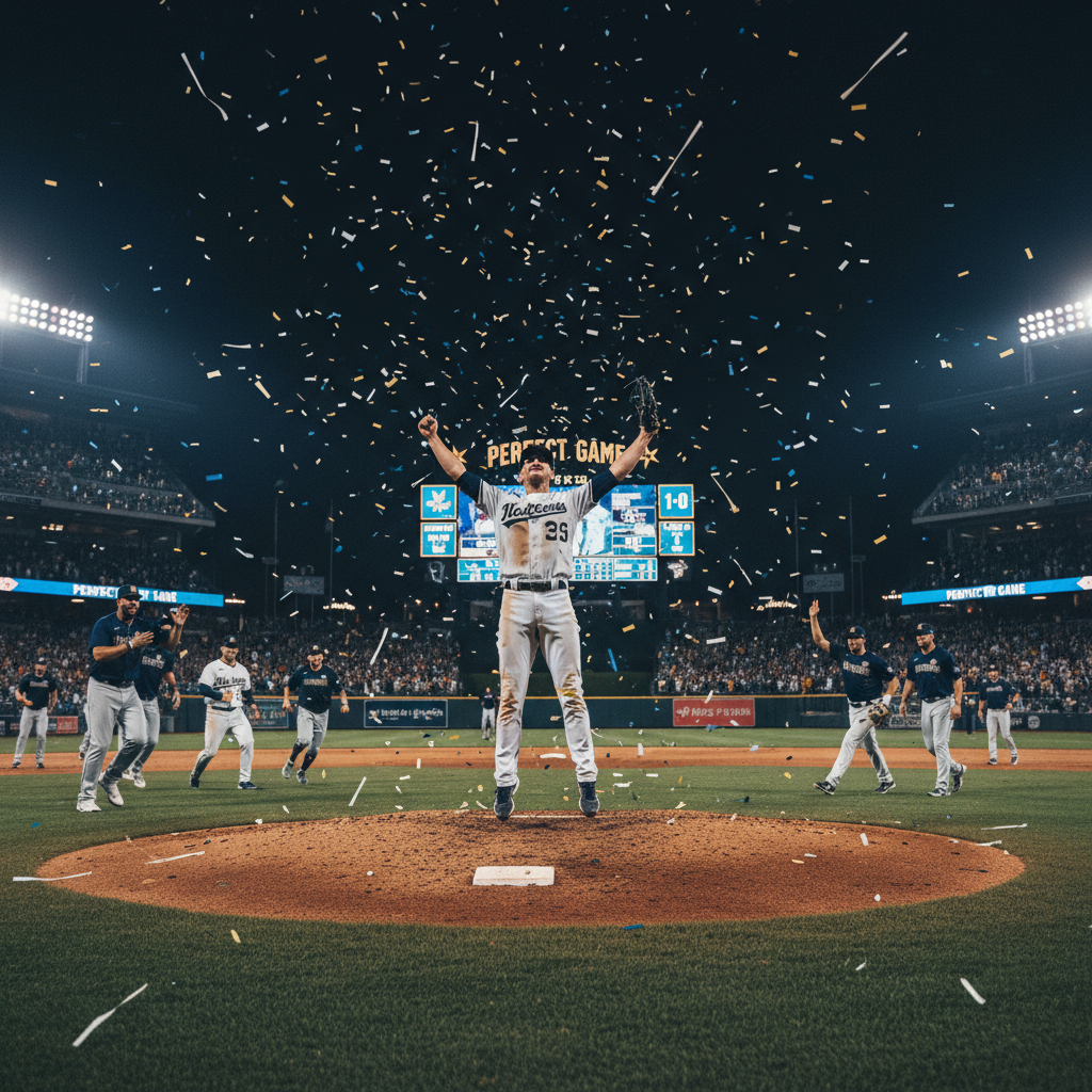 Did you see Logan Newton's perfect game?