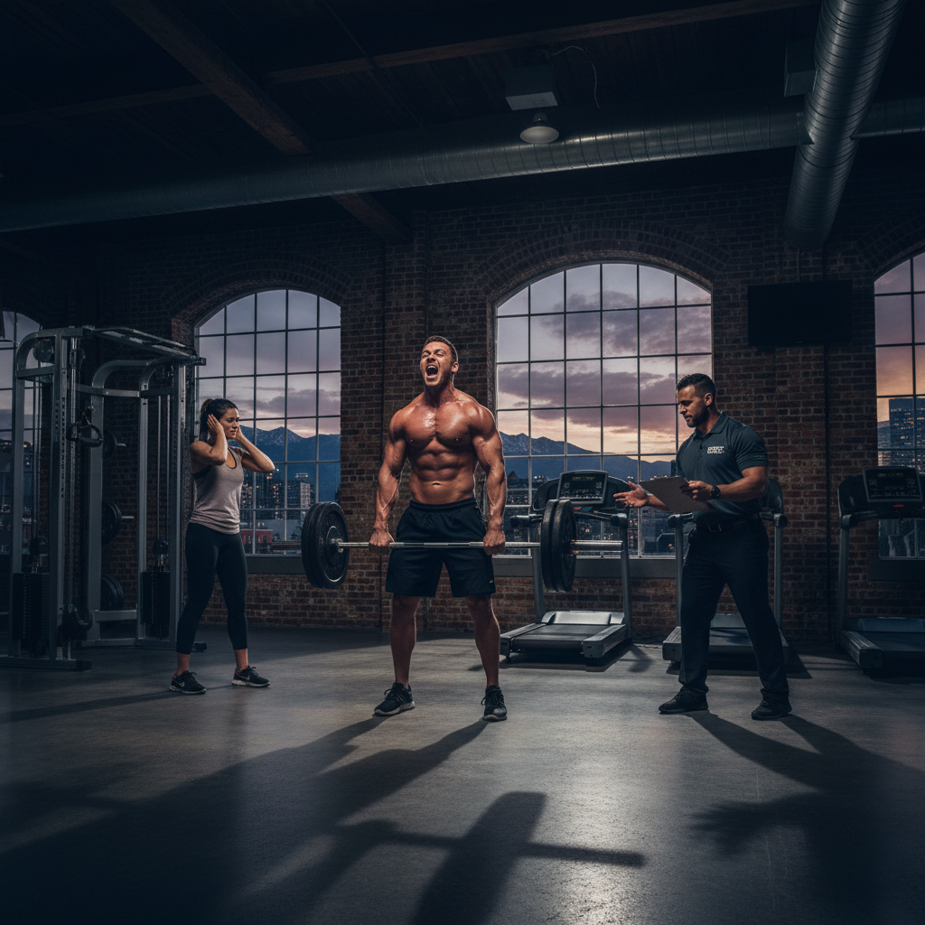Your Denver workout grunts are literally too loud now