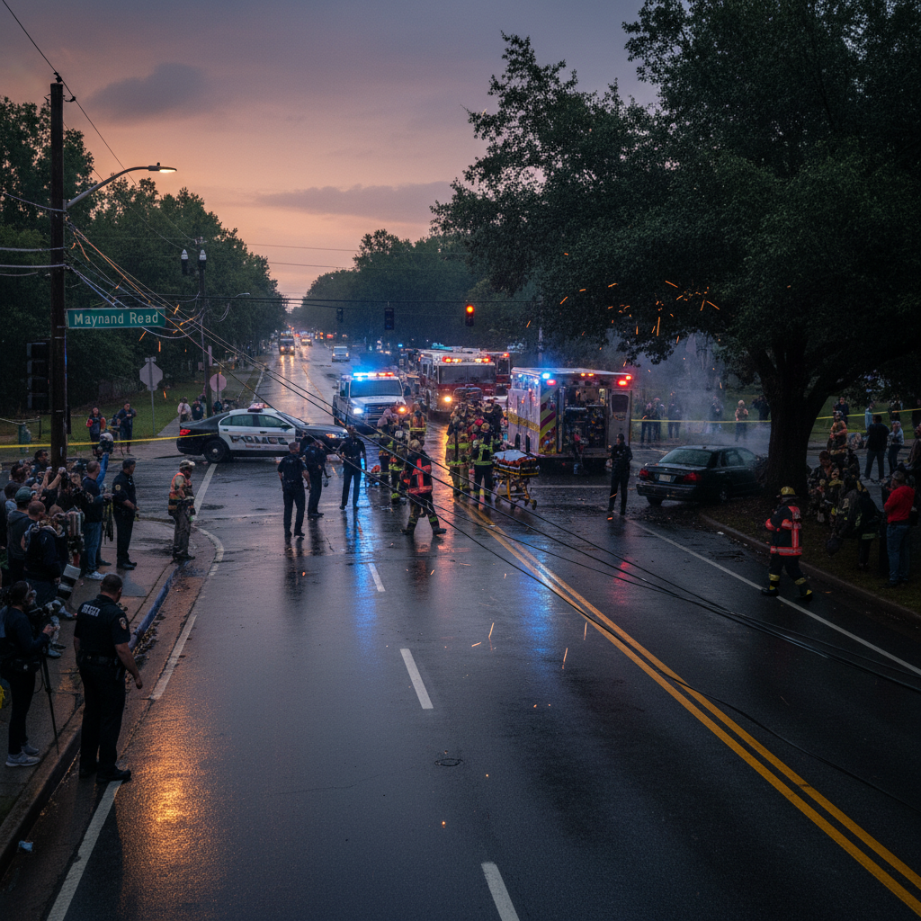 Did you hear what just happened on Cary's Maynard Road?