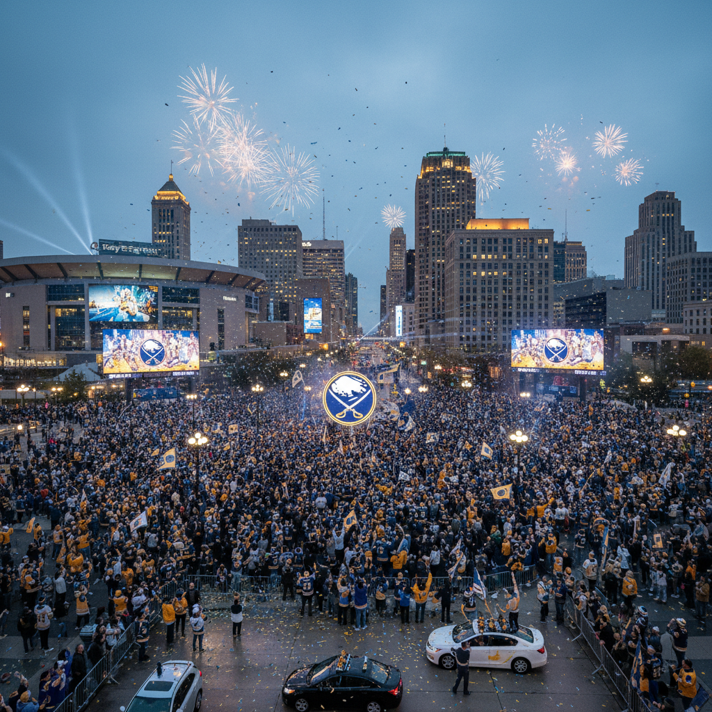 Your Sabres just brought the city alive.