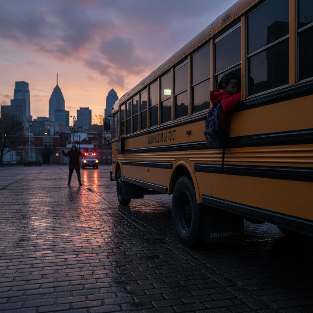 Your Philly school bus left a five-year-old on board. Twice.