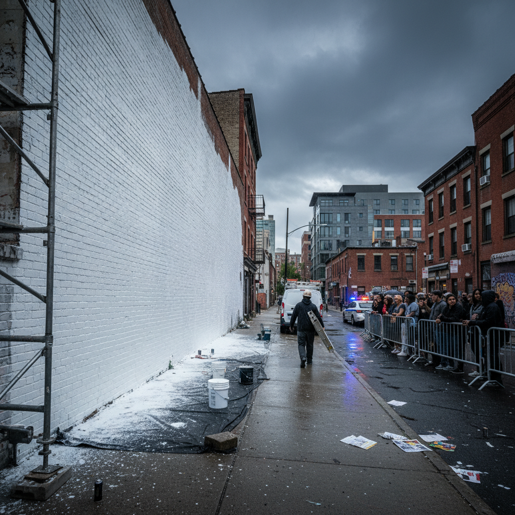Someone just erased your OST/South Union mural. What happened?