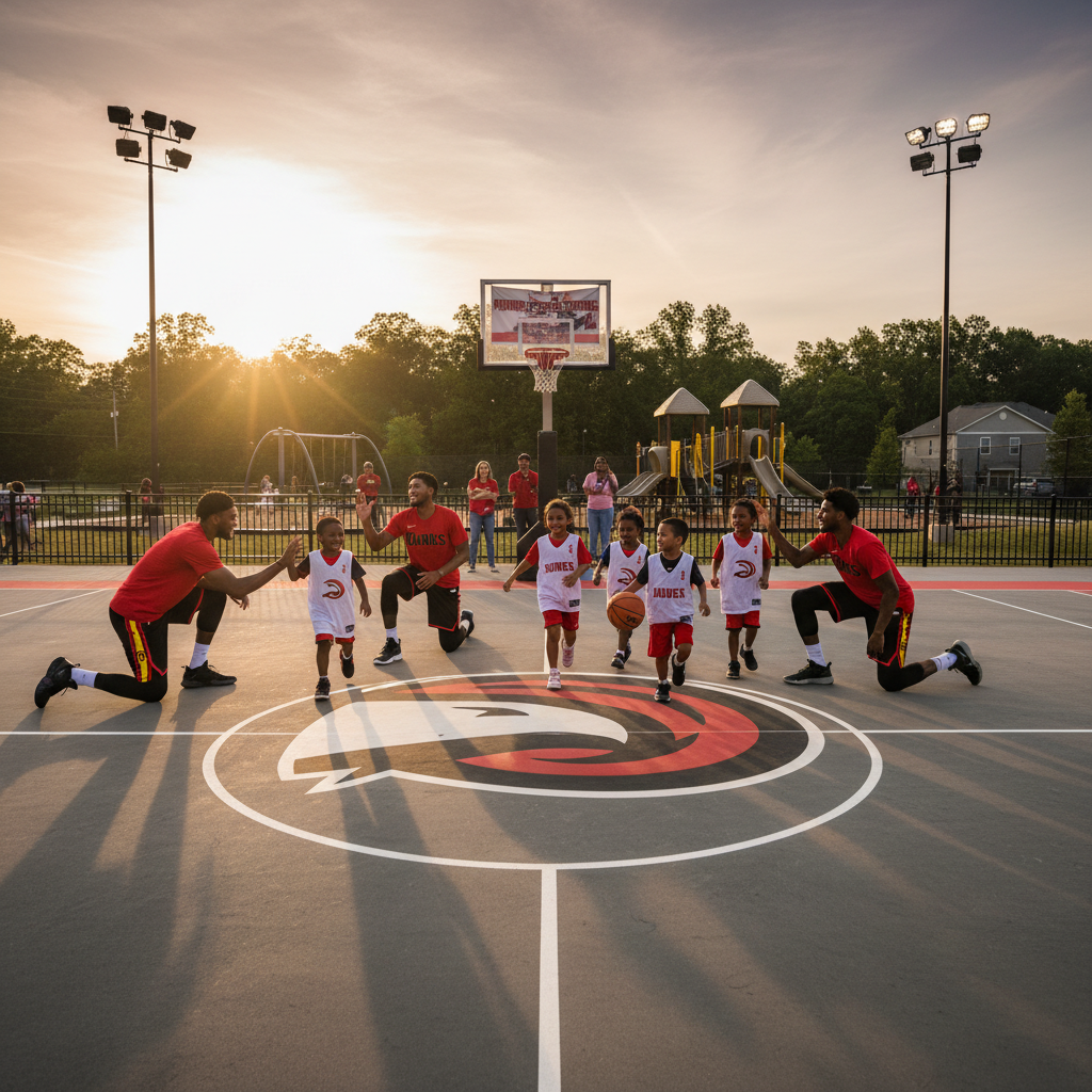 The Hawks just gave our kids something priceless in Powder Springs.
