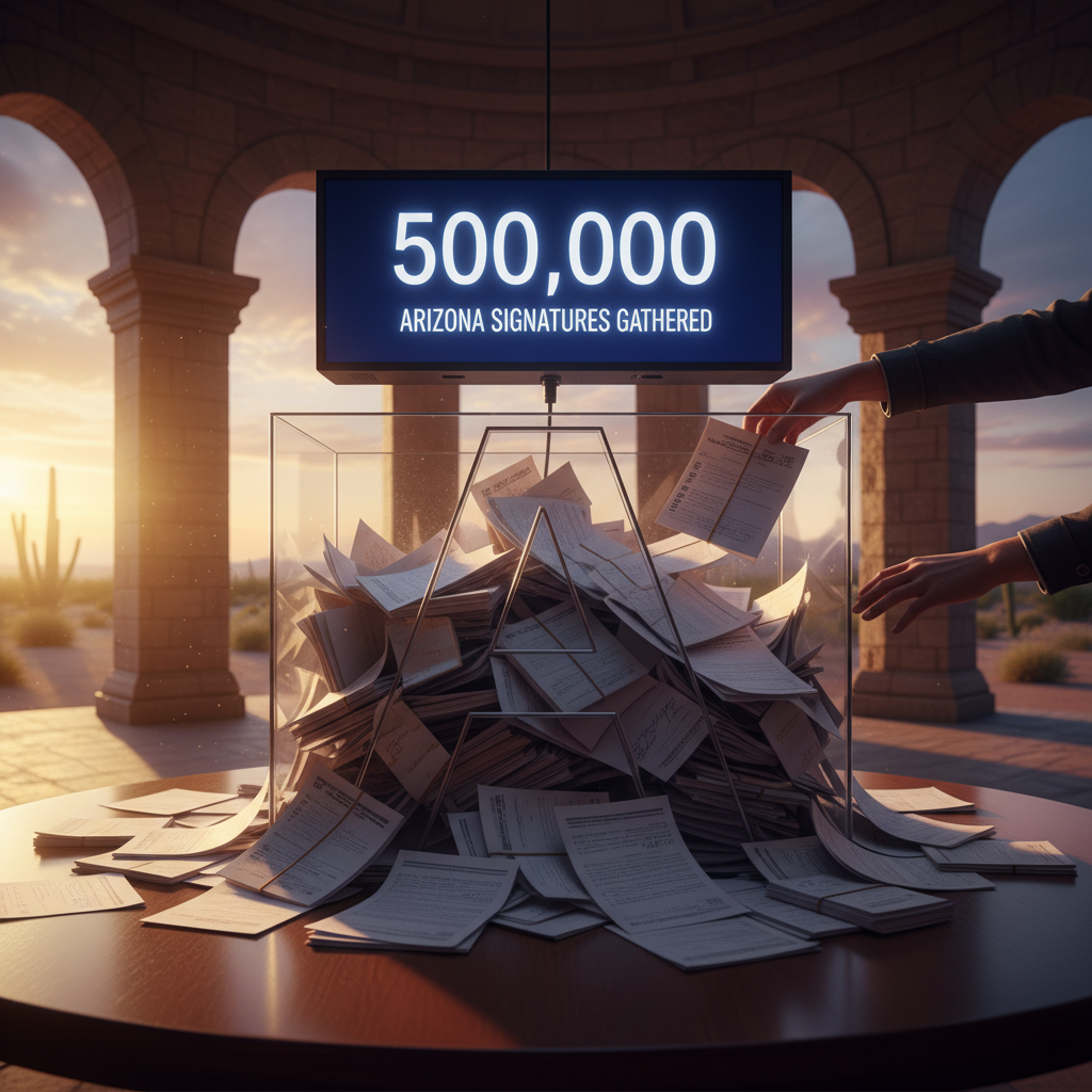 Your Arizona vote just gathered 500,000 signatures.