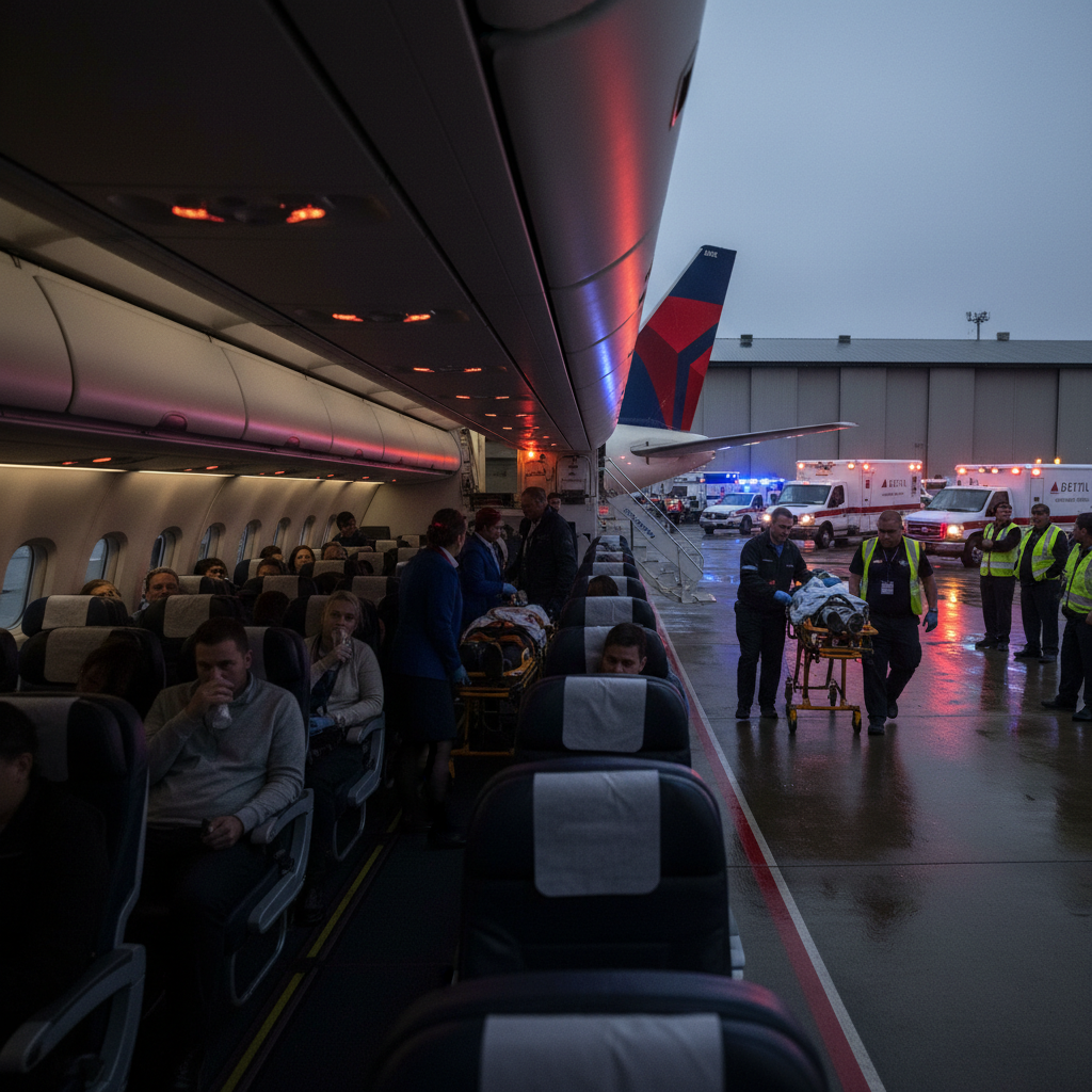 25 people hospitalized after Delta flight diverts to Minneapolis