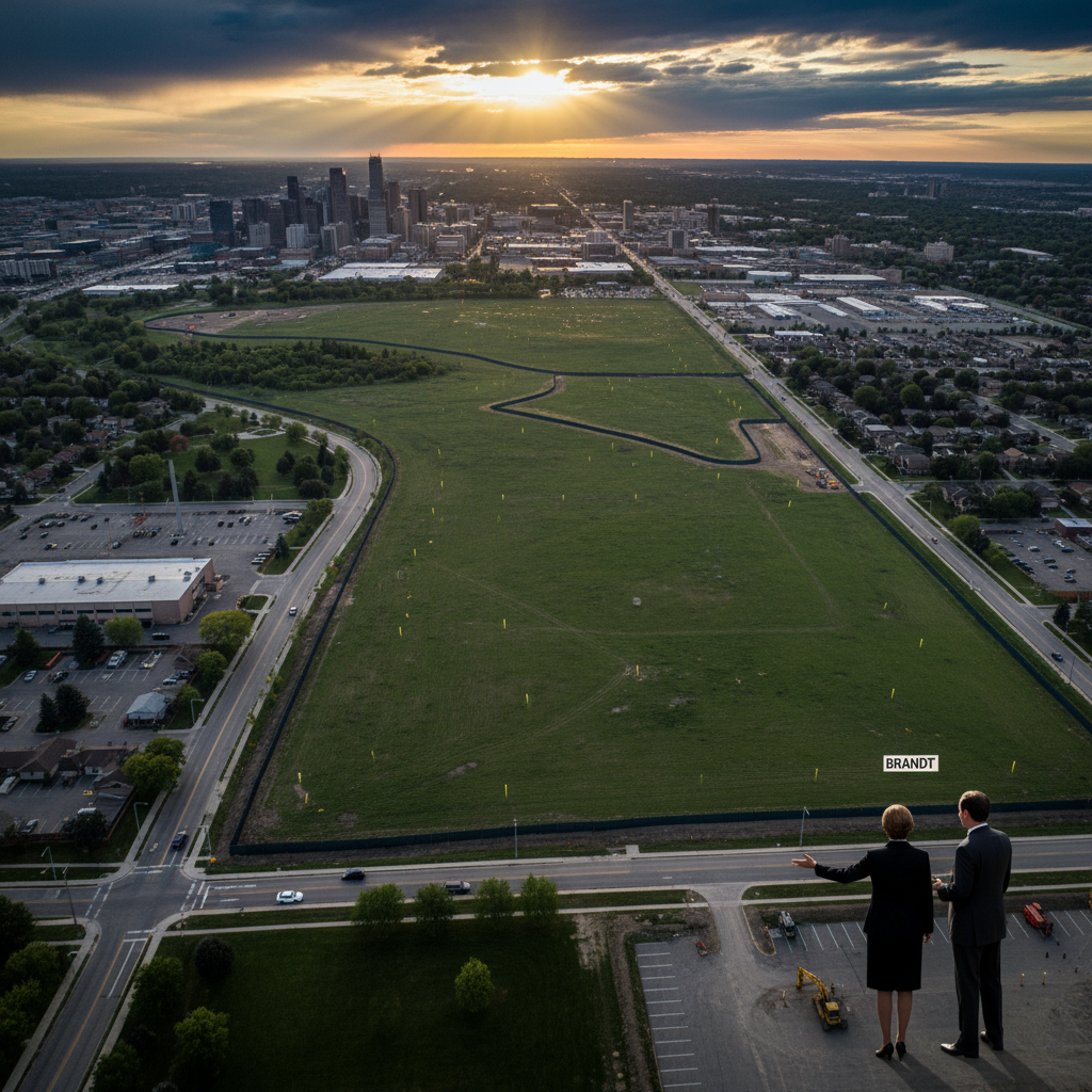 Regina just gave Brandt 100 acres of your city.