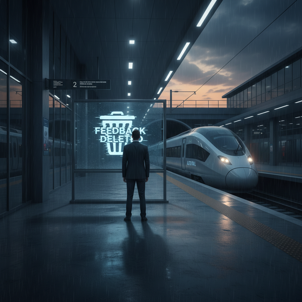 Alto rail project just deleted your feedback. What gives?