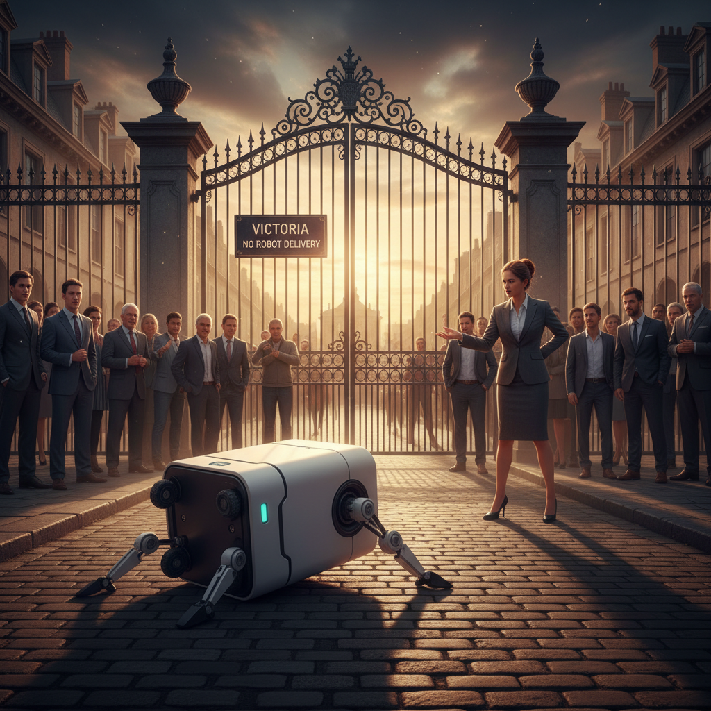 Victoria said NO to robot delivery. Are you surprised?