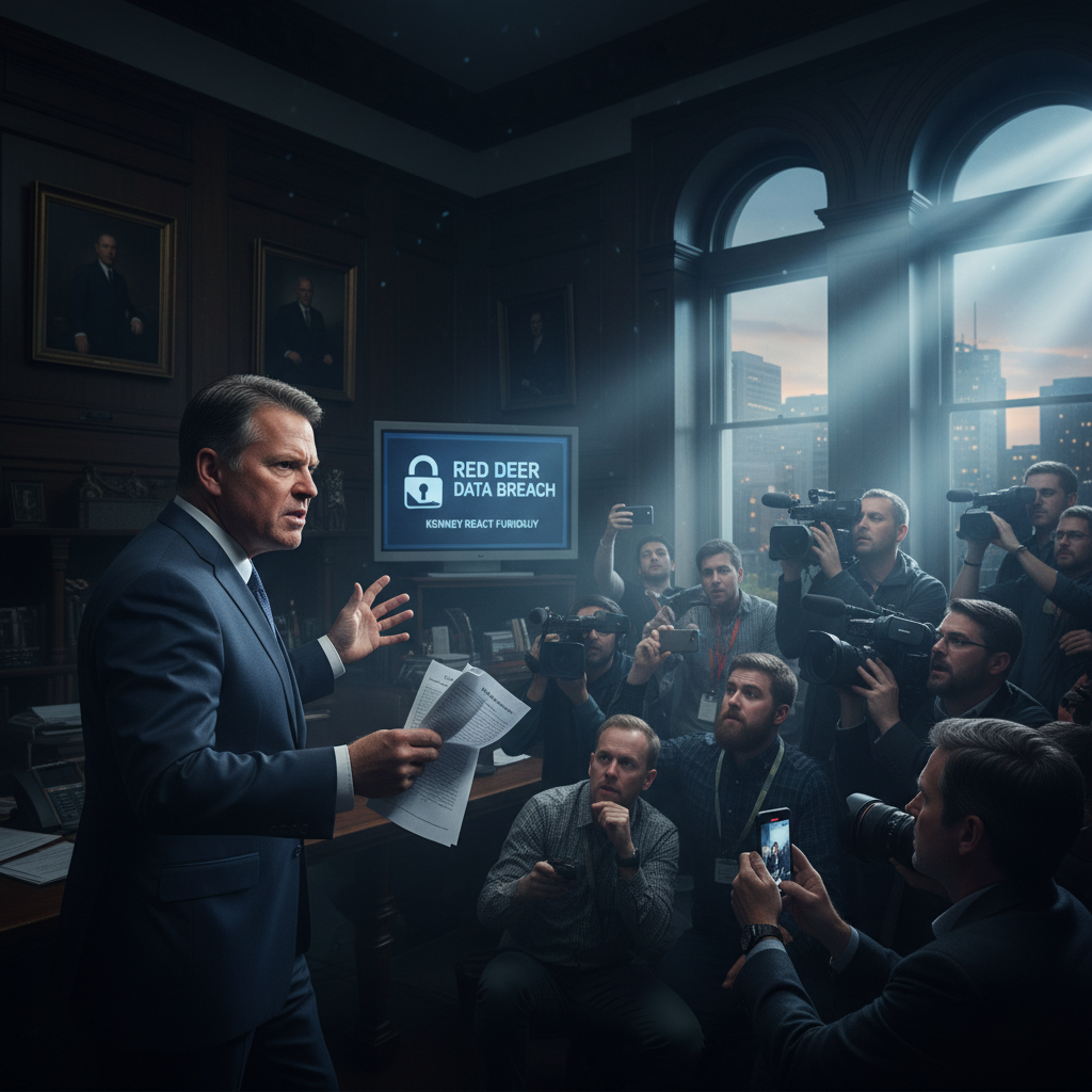 Your Red Deer data got out and Jason Kenney's mad too