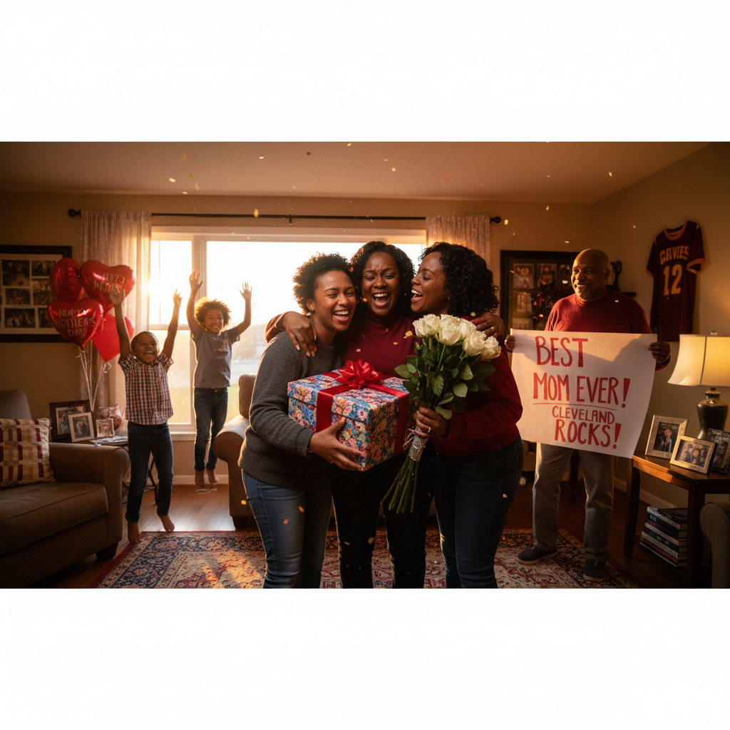 This Cleveland mom got the best Mother's Day surprise