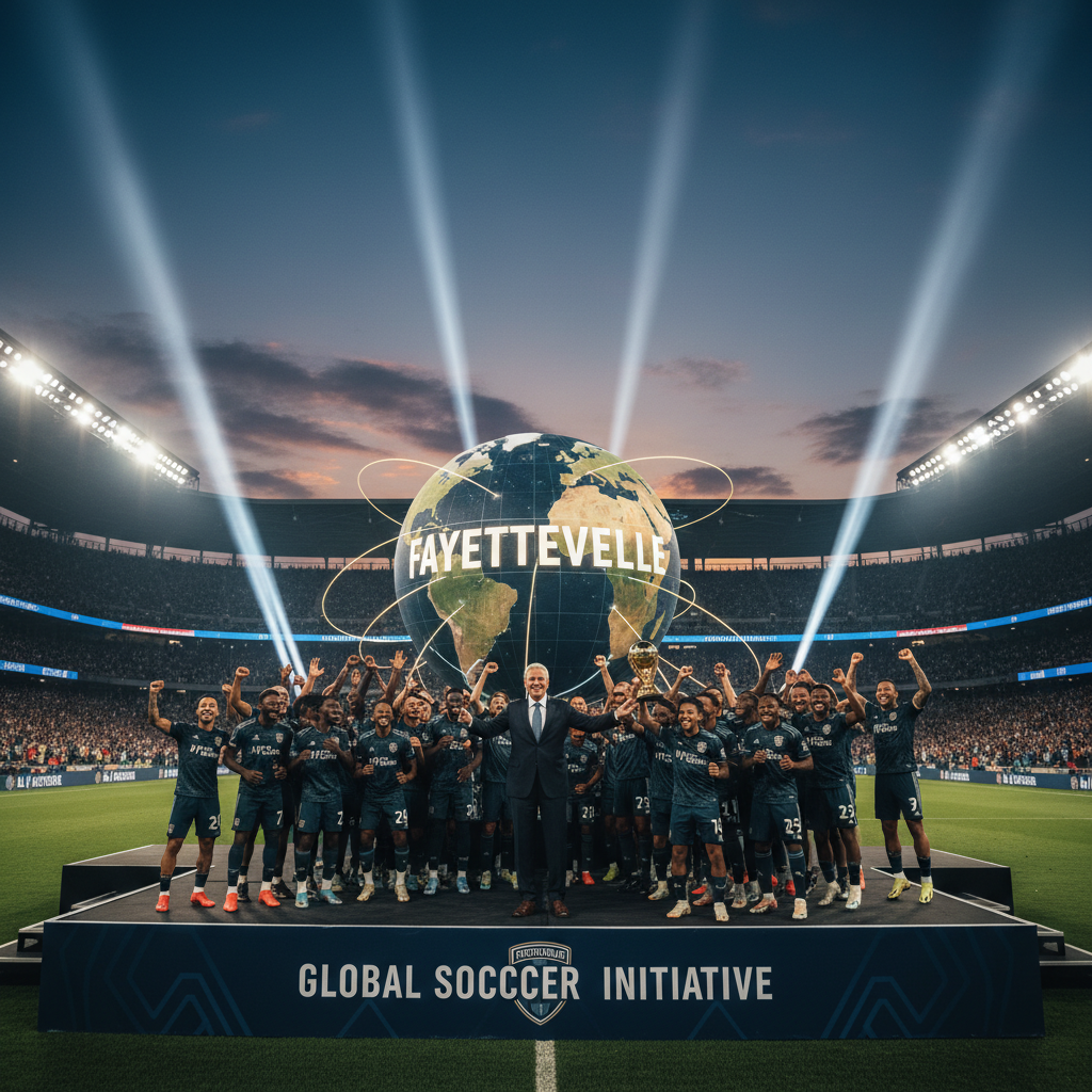 Arthur Blank just put Fayetteville on the global soccer map.
