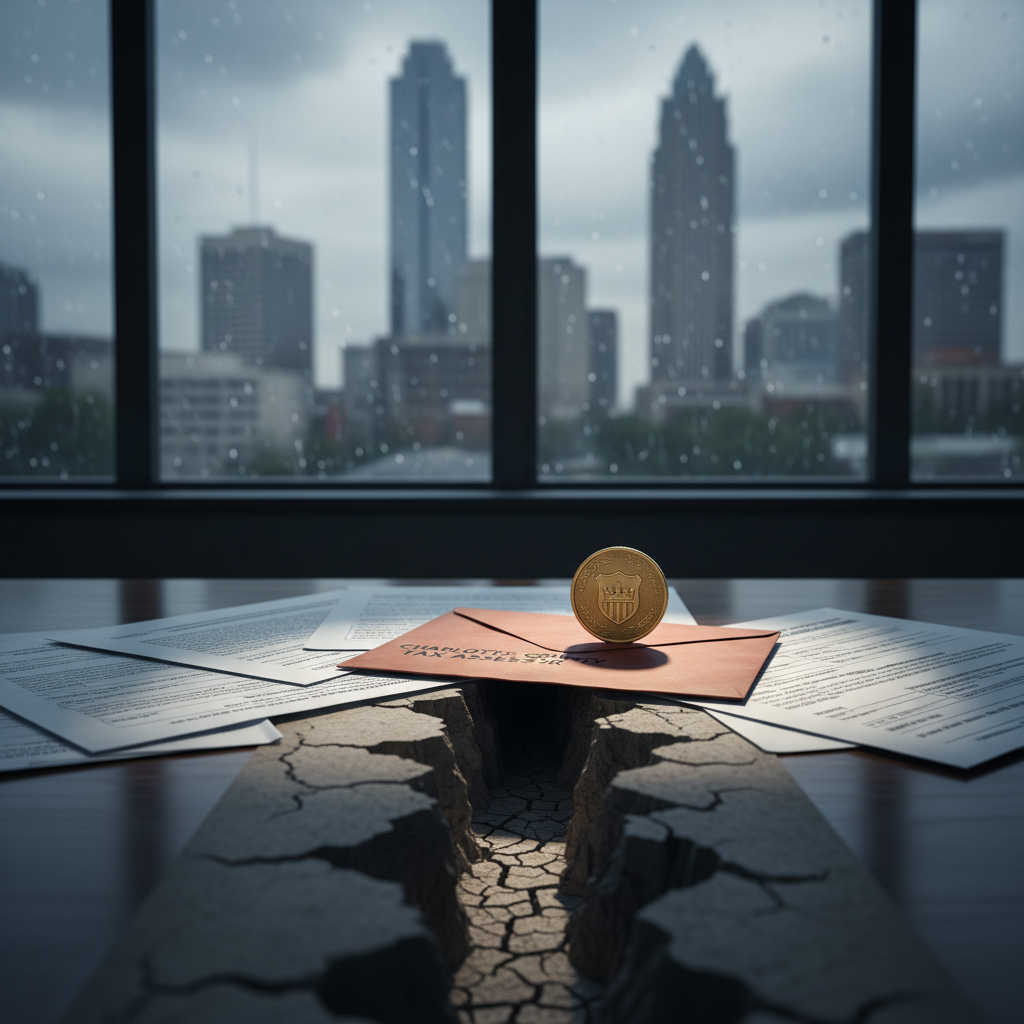 Your Charlotte property tax relief just hit a snag.