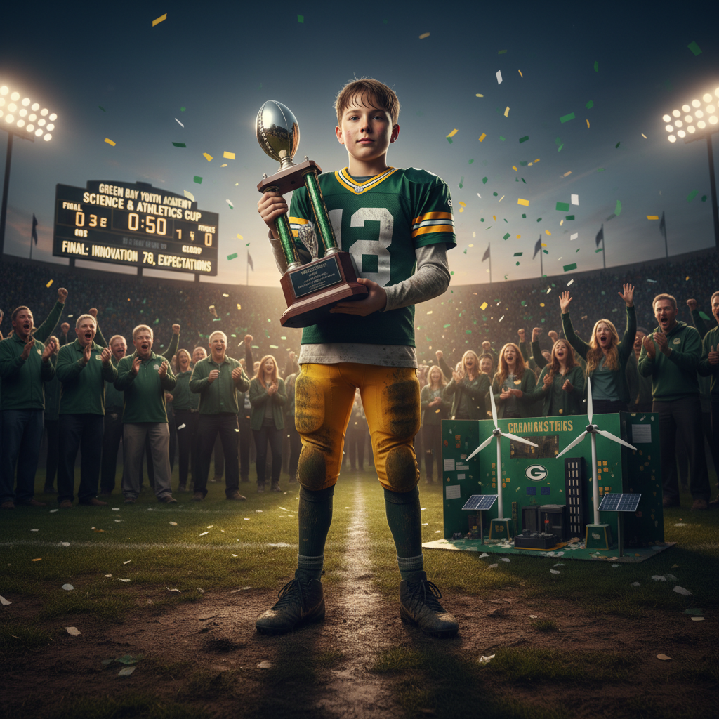 This 12-year-old Green Bay kid put your dreams to shame.