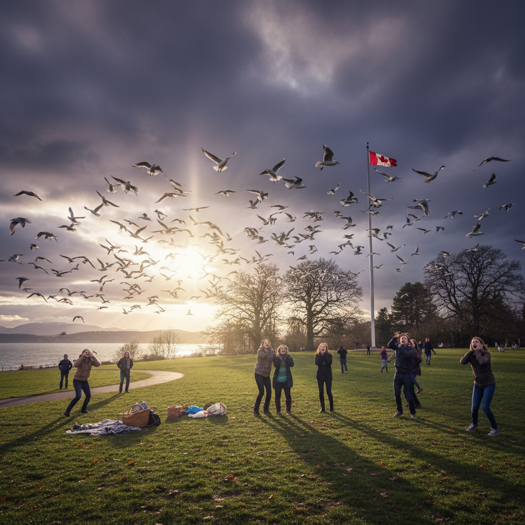 They screamed like gulls in Beacon Hill Park. Here's why.