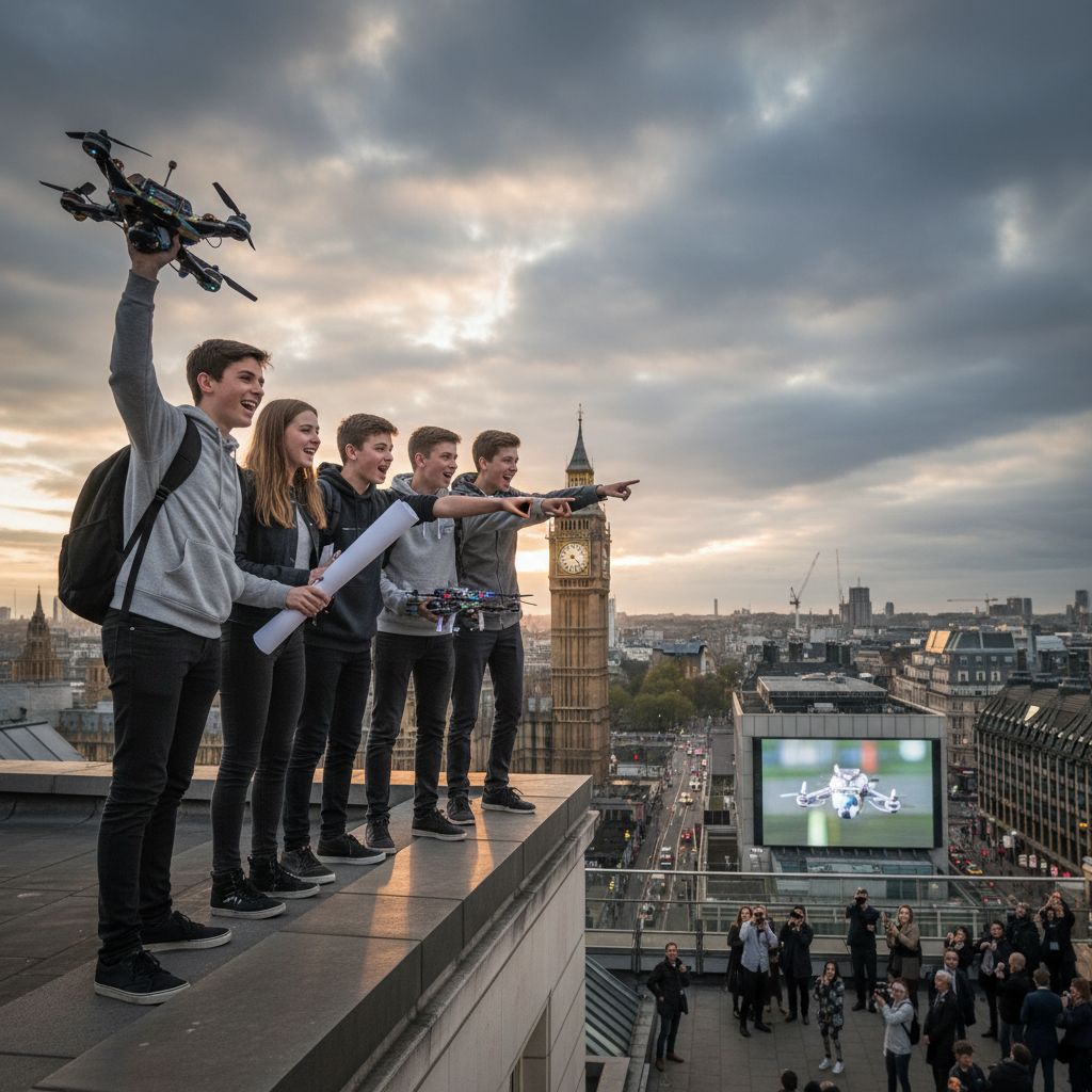 London, you won't believe what these high schoolers did.