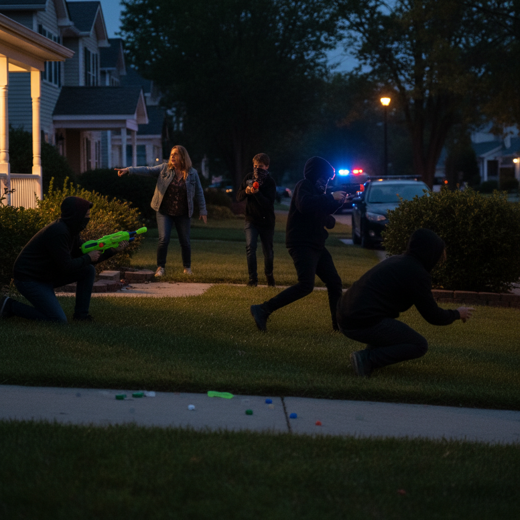 Your kids playing "Senior Assassin" could mean real trouble.