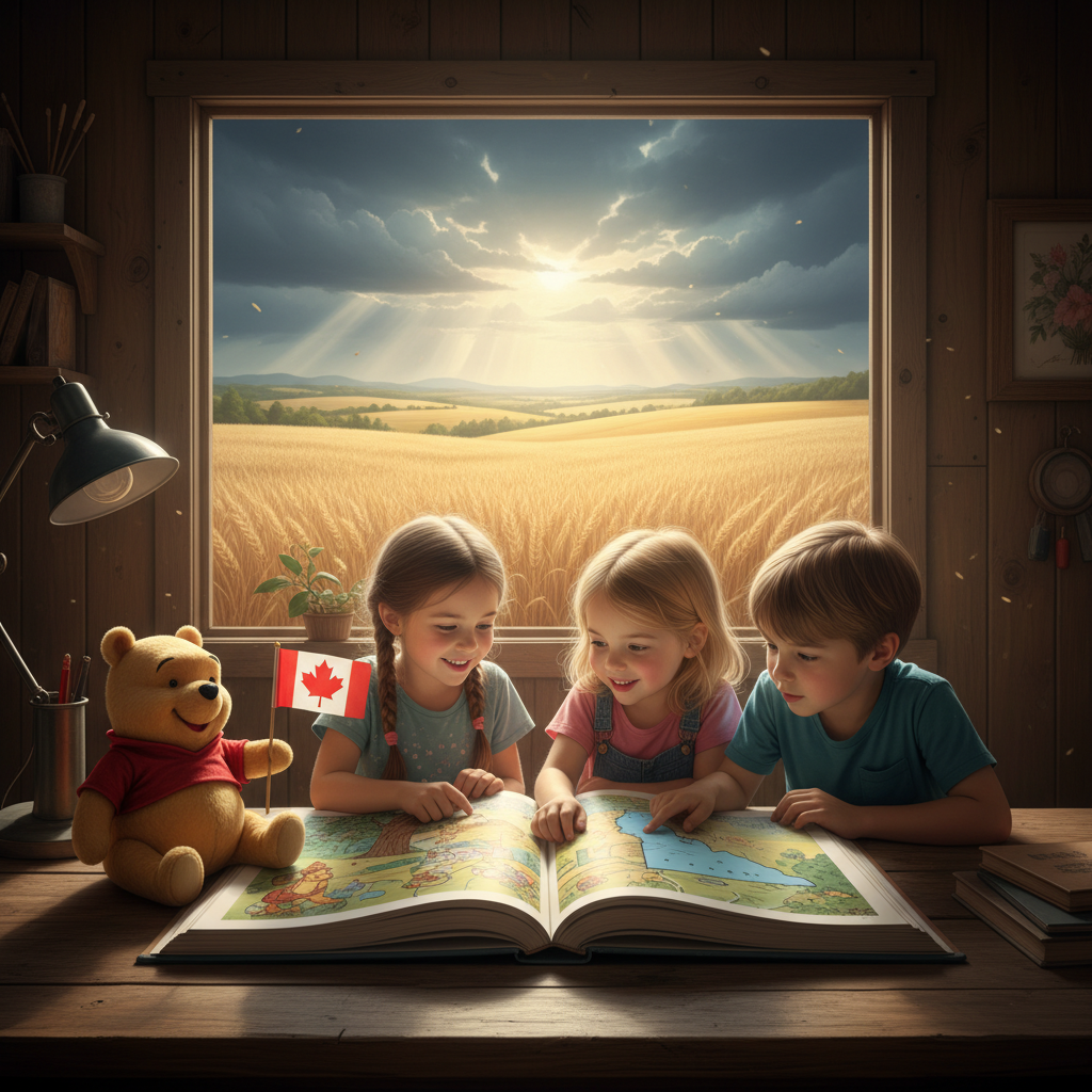 Winnie the Pooh is from Manitoba. Did your kids know?