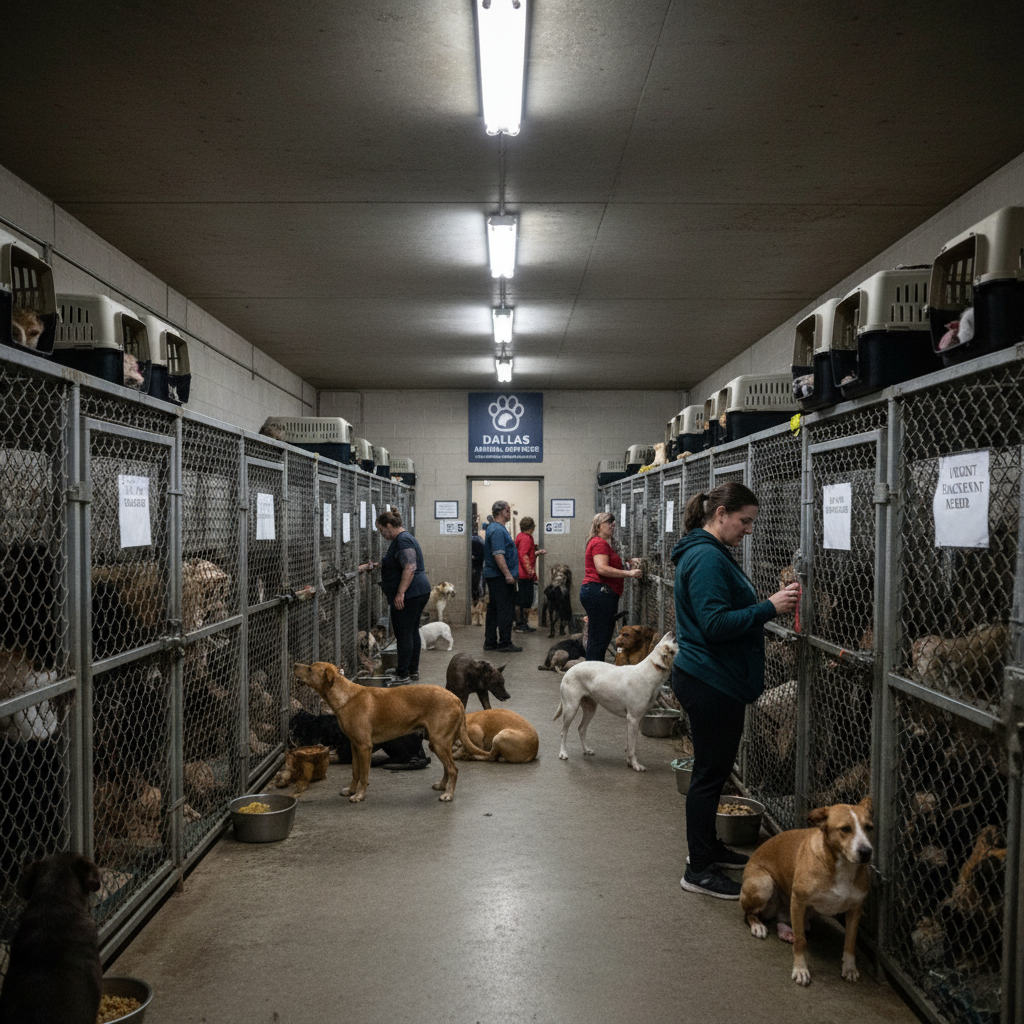 Dallas Animal Services is overflowing. Your help is needed.