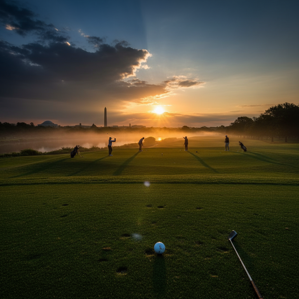 Your golf game at East Potomac is safe. For now.