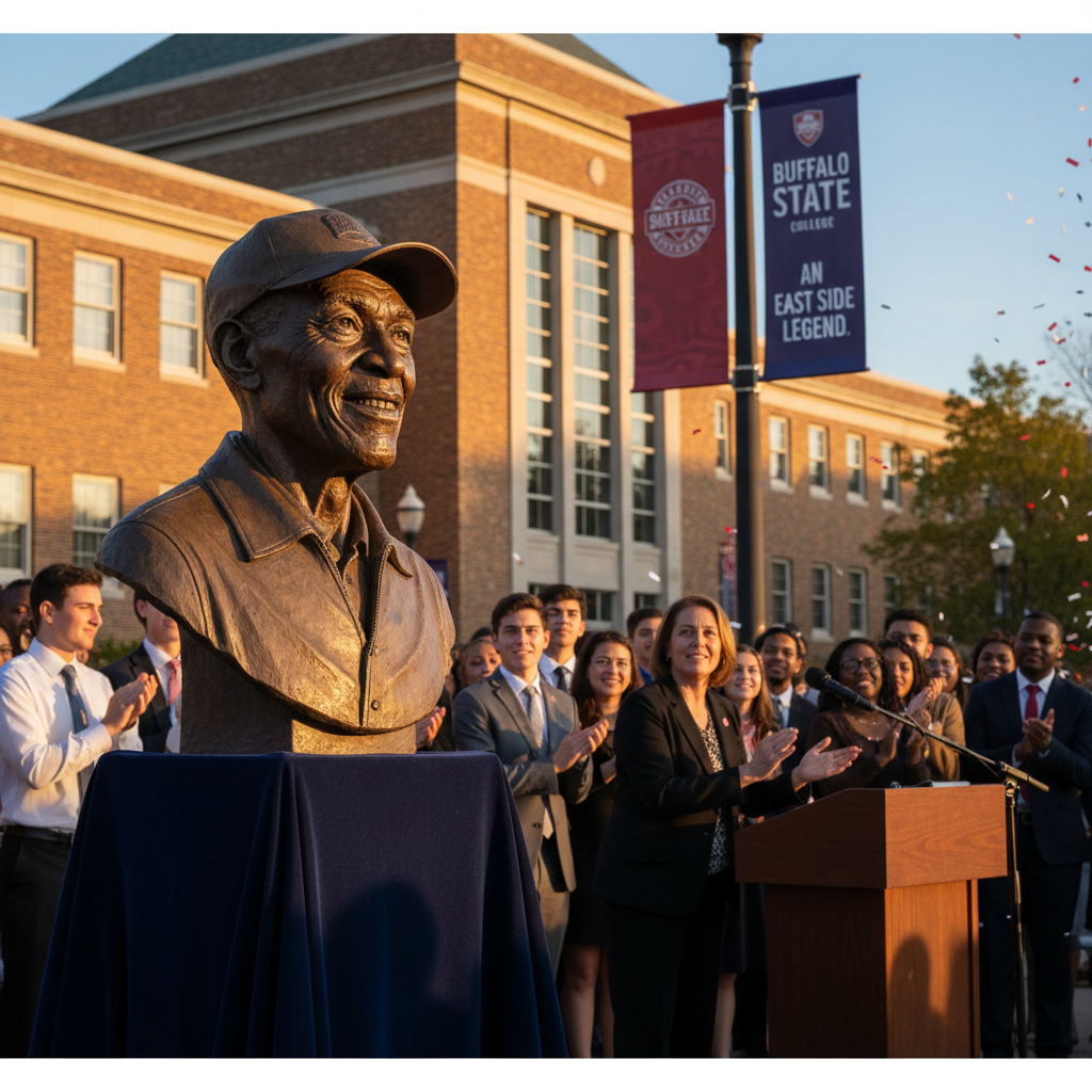 Buffalo State is honoring a real East Side legend.