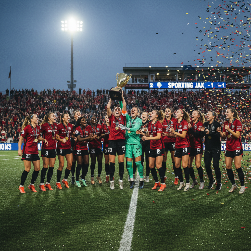Sporting Jax women are playing for a championship. Are you watching?