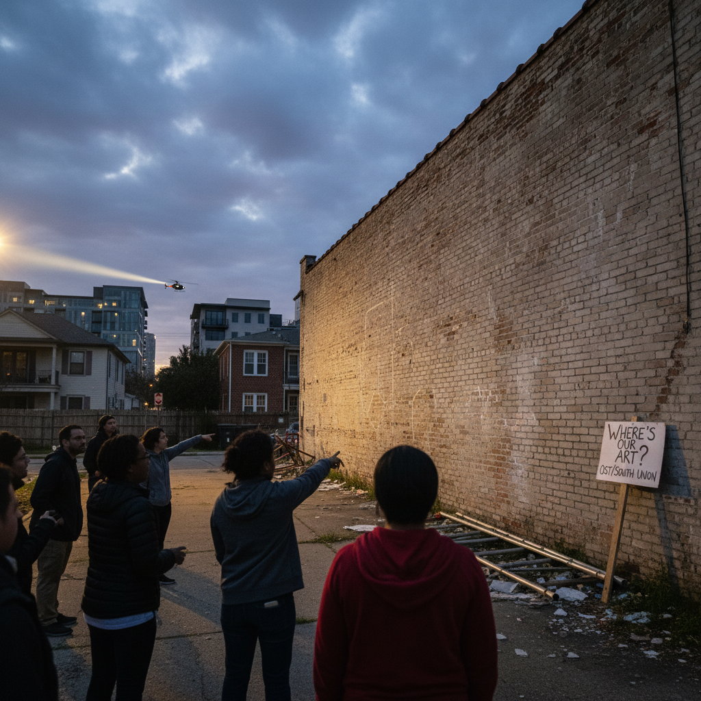 Your OST/South Union mural just vanished. Seriously.