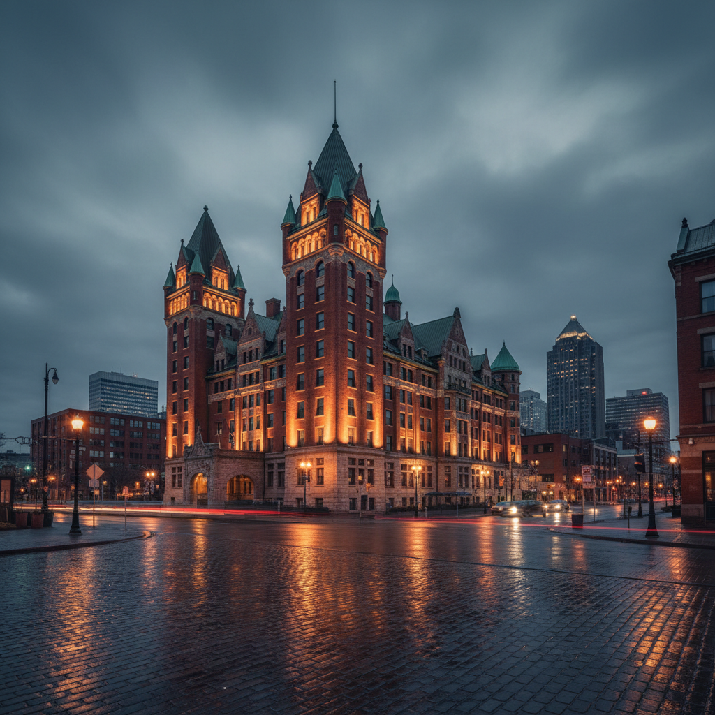 Your Fort Garry Hotel is up for sale again, hey.