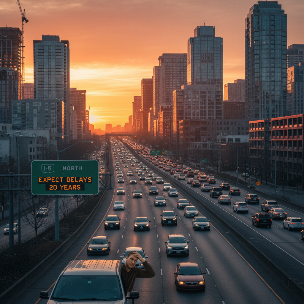 Your Lynnwood commute just hit a 20-year milestone. Seriously?