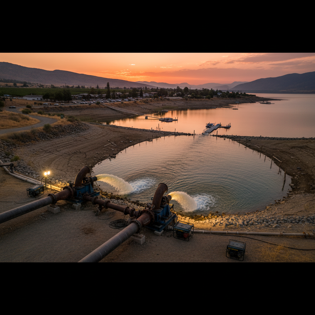 They're raising Osoyoos Lake levels because of drought. What gives?