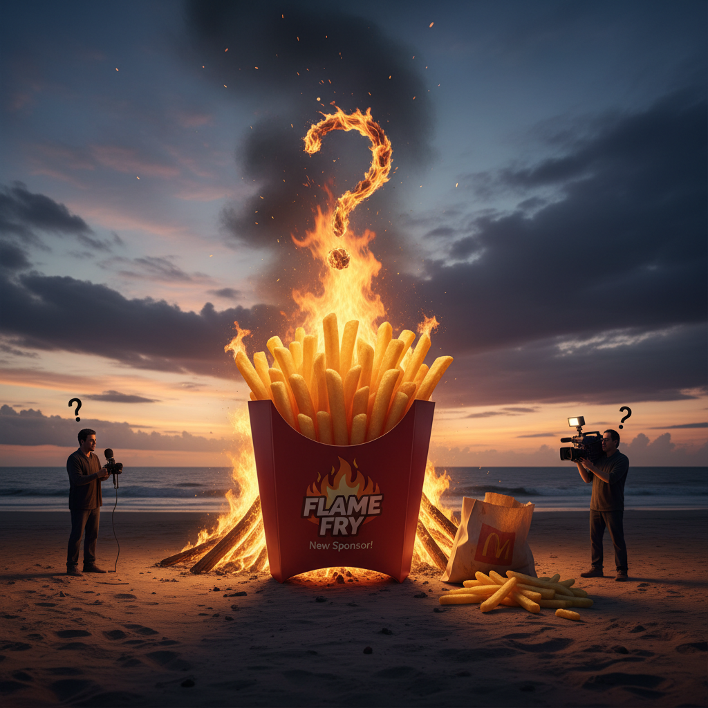Your Fire just got sponsored by fries. Seriously?