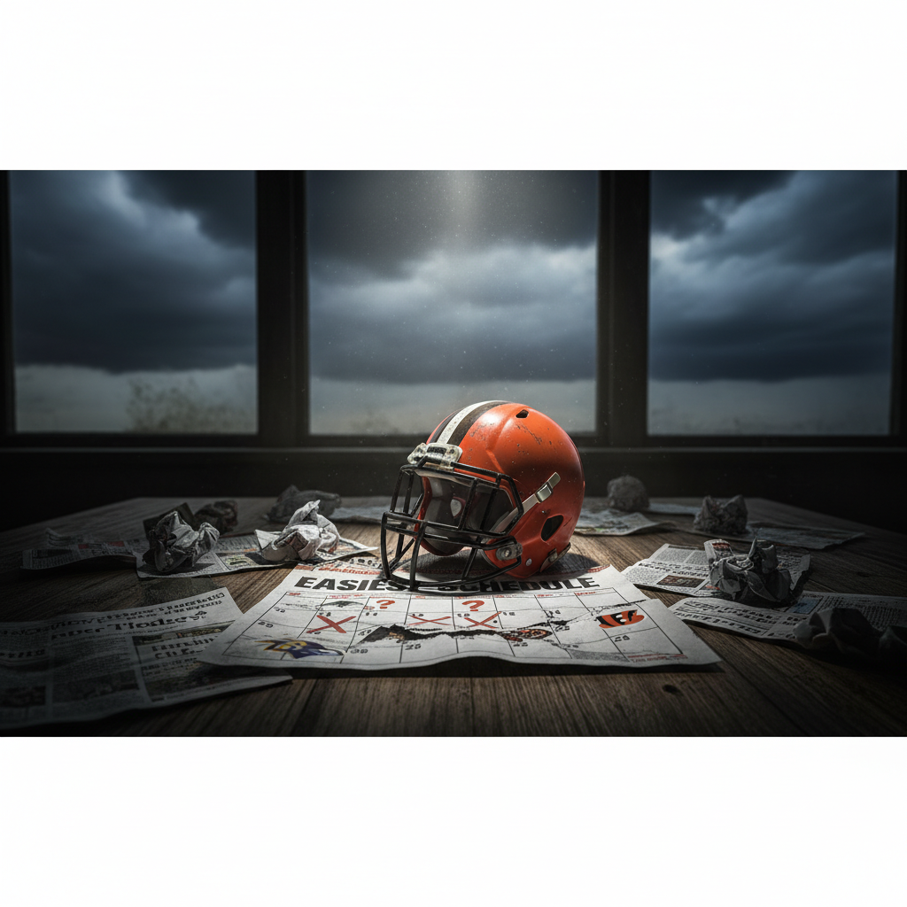 Your Browns have the "easiest schedule" and nobody believes it.