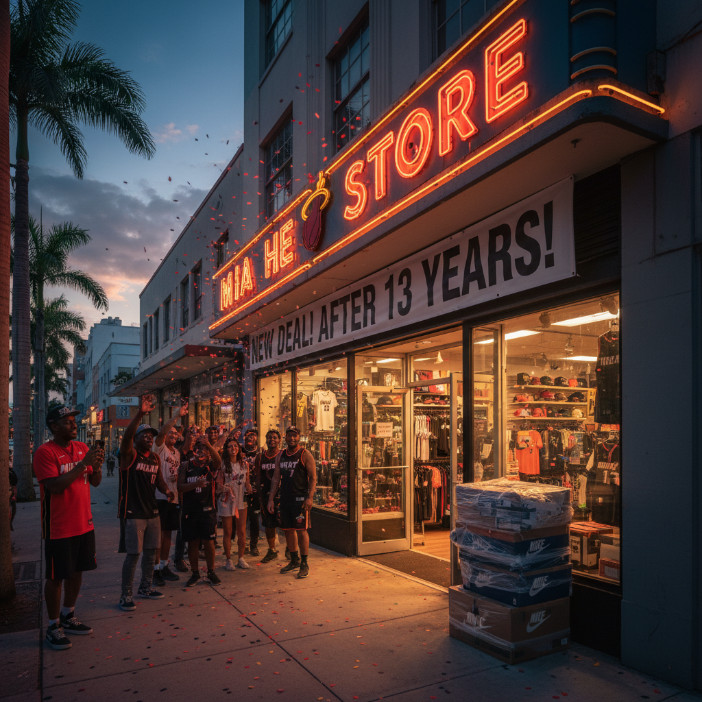 Your MIA Heat Store finally got a new deal after 13 years!