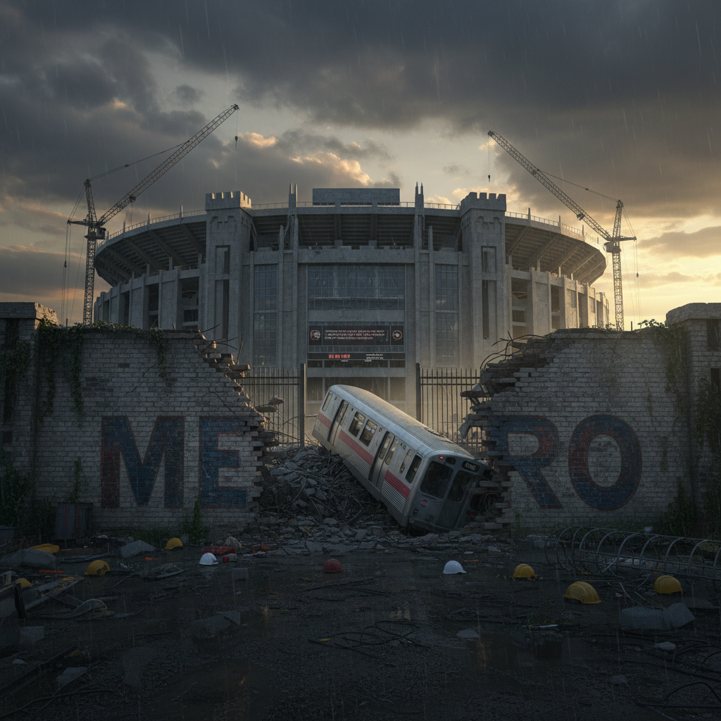 Your Commanders stadium dreams just hit a Metro brick wall.