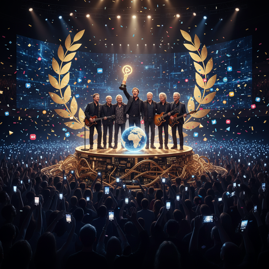 An E Street group just won the internet's Oscar!