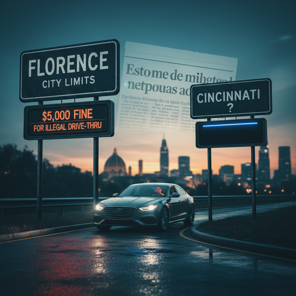 Florence just dropped a $5,000 drive-thru fine. Will Cincinnati follow?