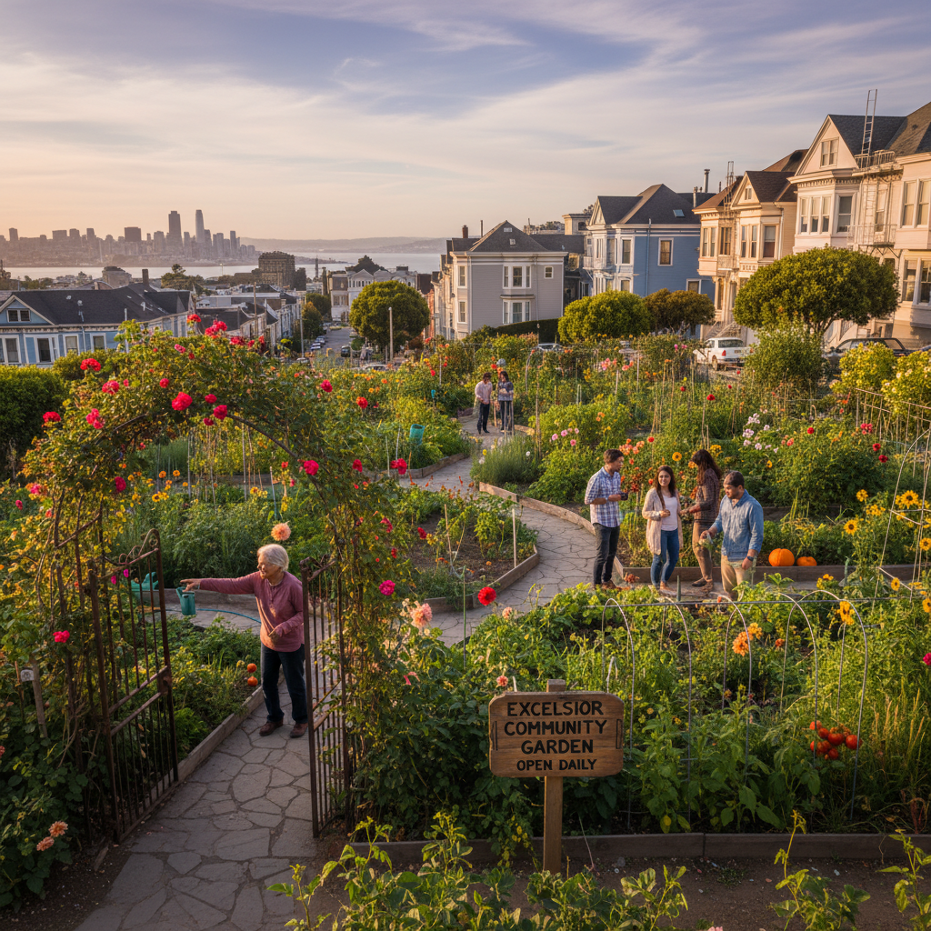Your Excelsior neighbor’s garden is open. Really.