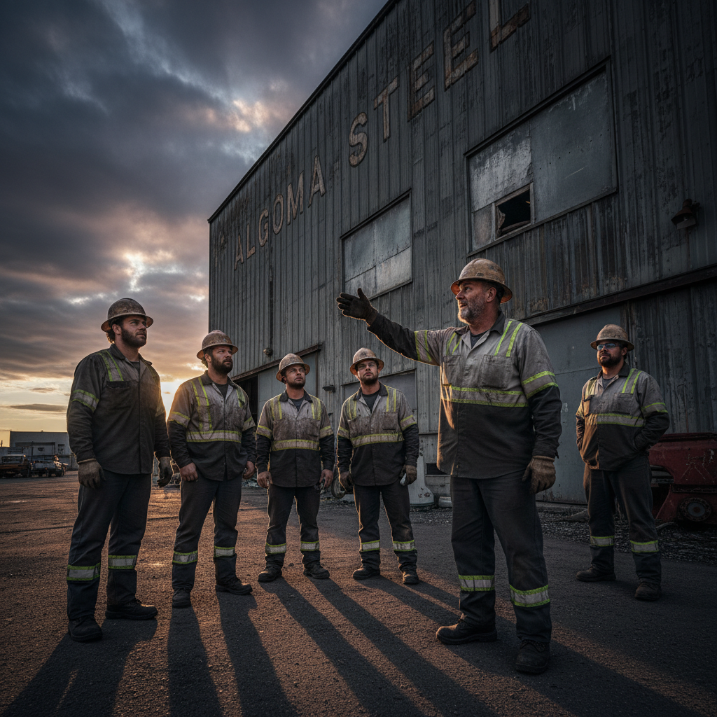 Algoma Steel workers are losing their welfare rooms. Why?