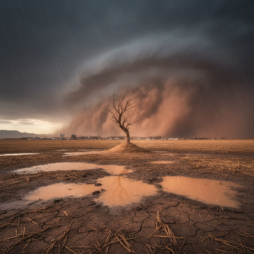 Your Brandon rain just brought a dust bowl surprise