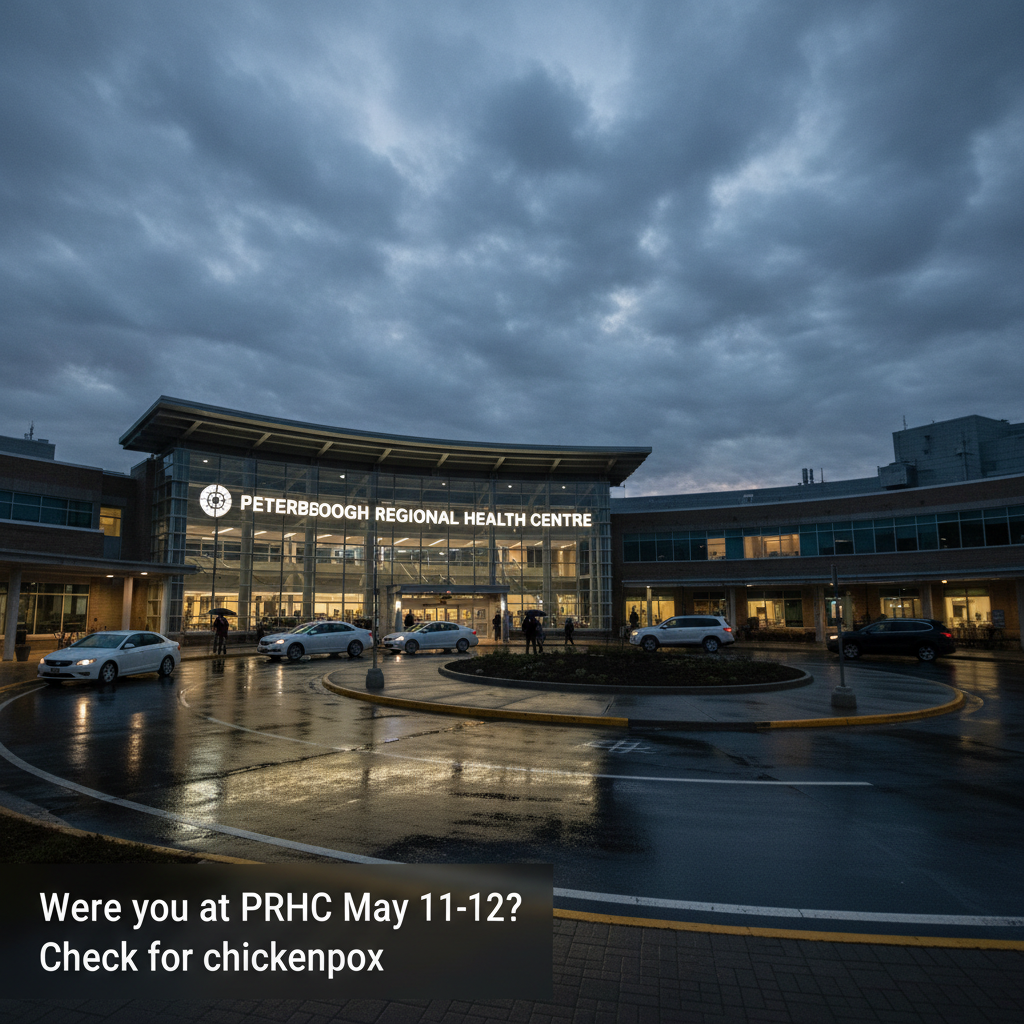 Were you at PRHC May 11-12? Check for chickenpox.