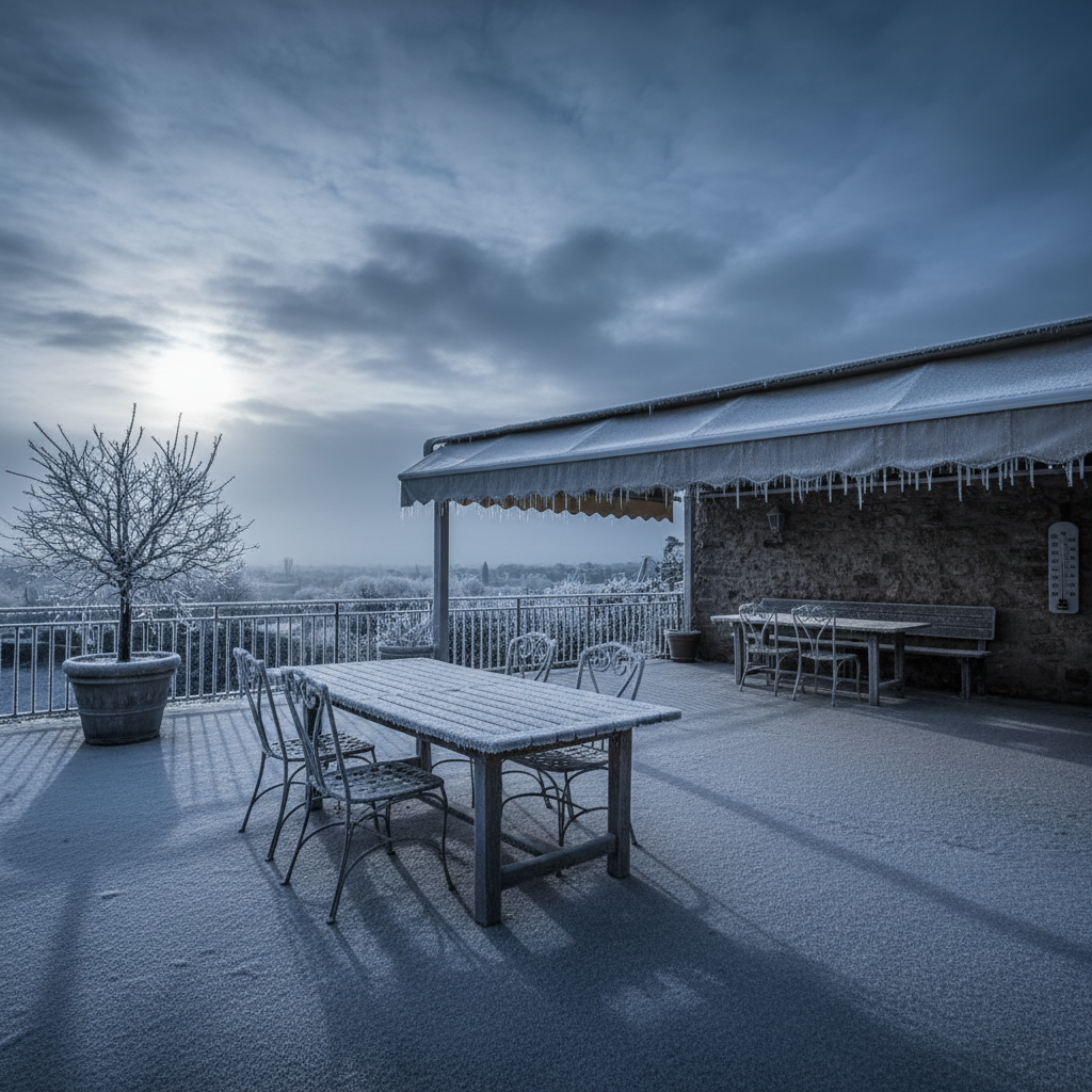 Your Pas patio plans might get 40% colder.