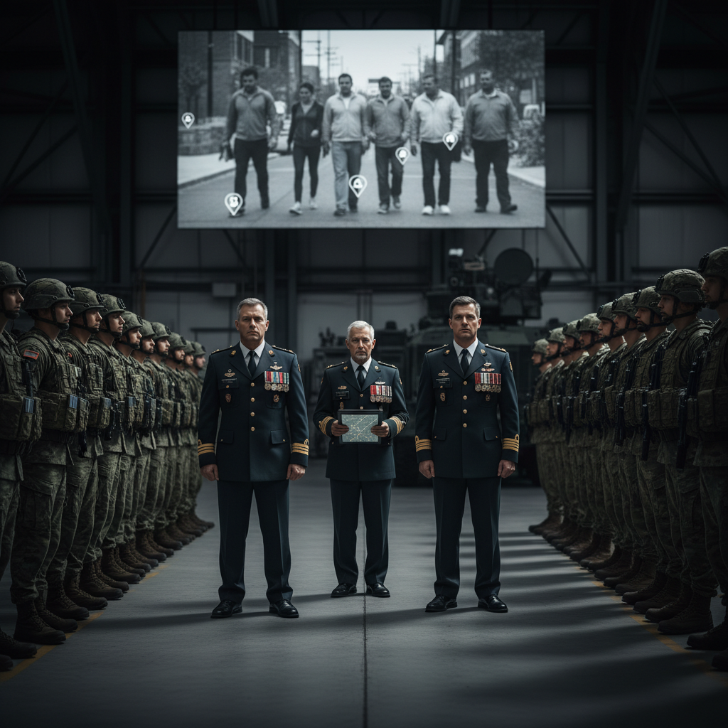 Your military disciplined soldiers for monitoring Canadians. Seriously?