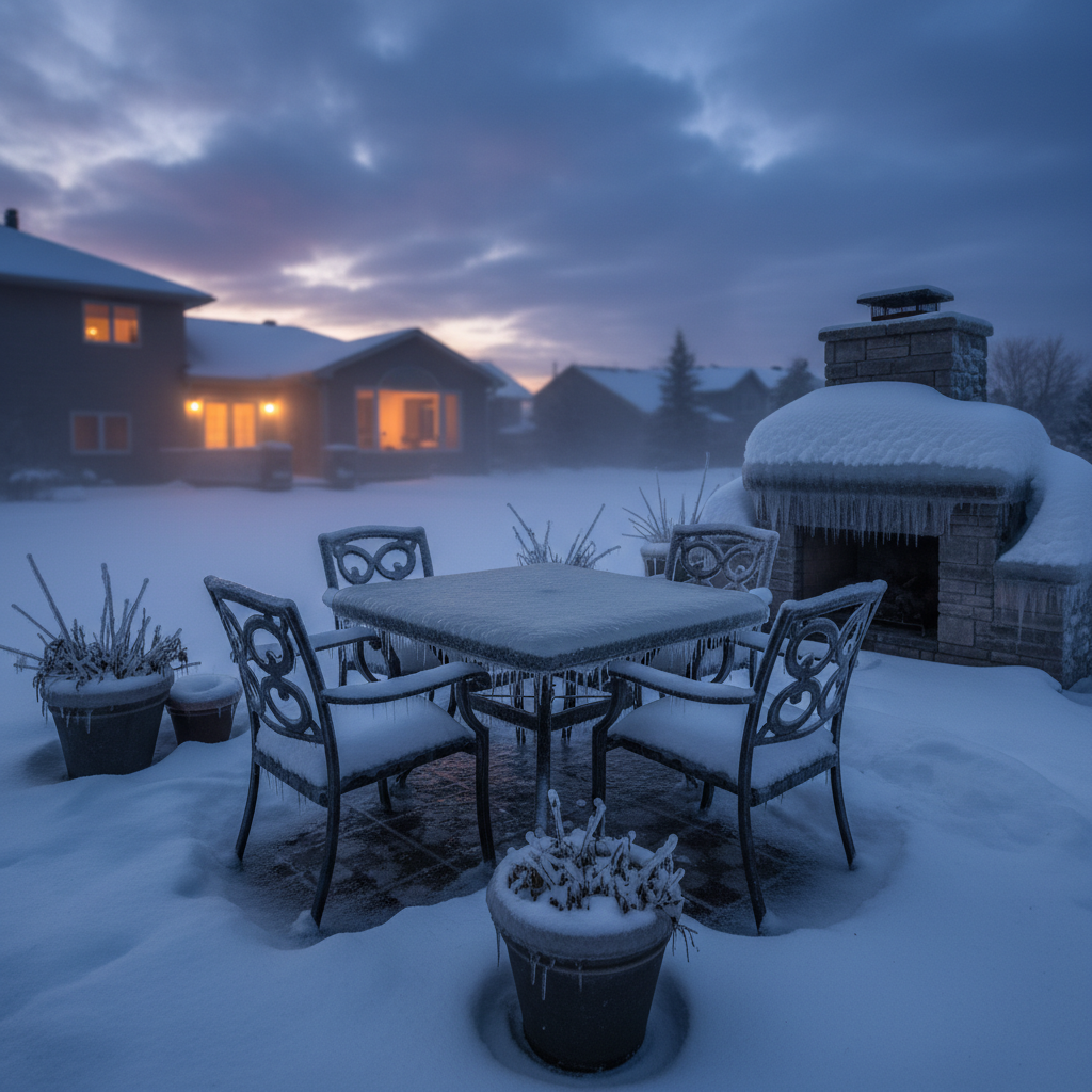 Your patio plans are on ice, Winnipeg.