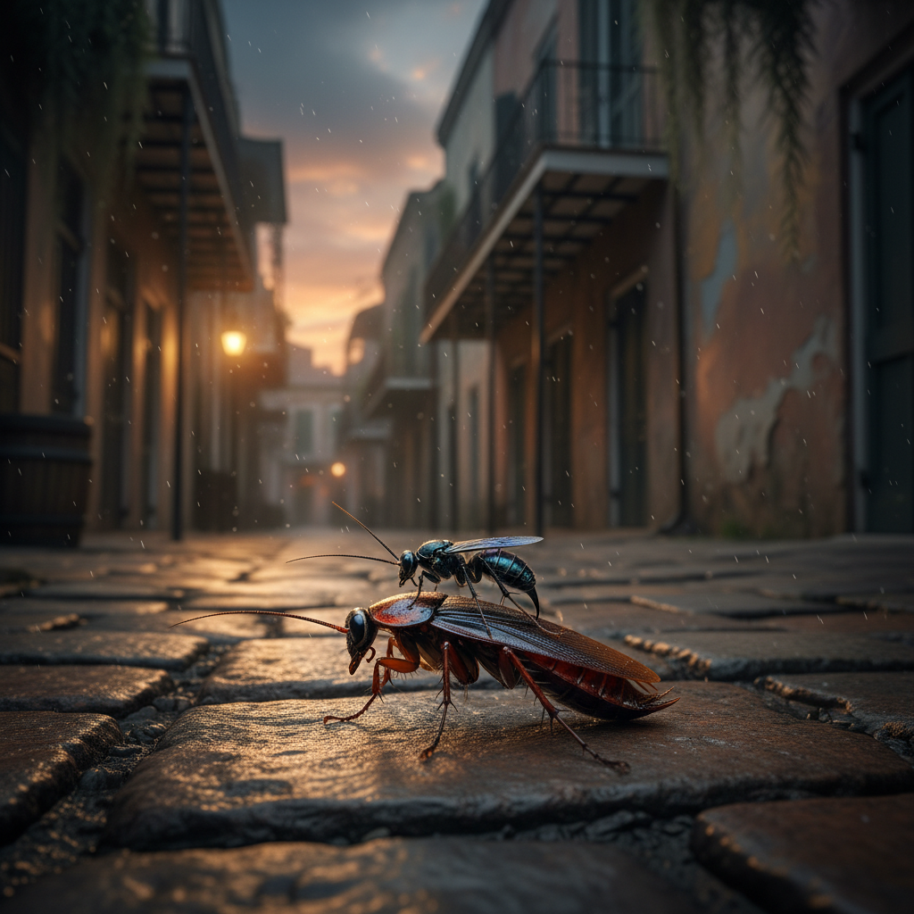 These tiny wasps are coming for your New Orleans roaches
